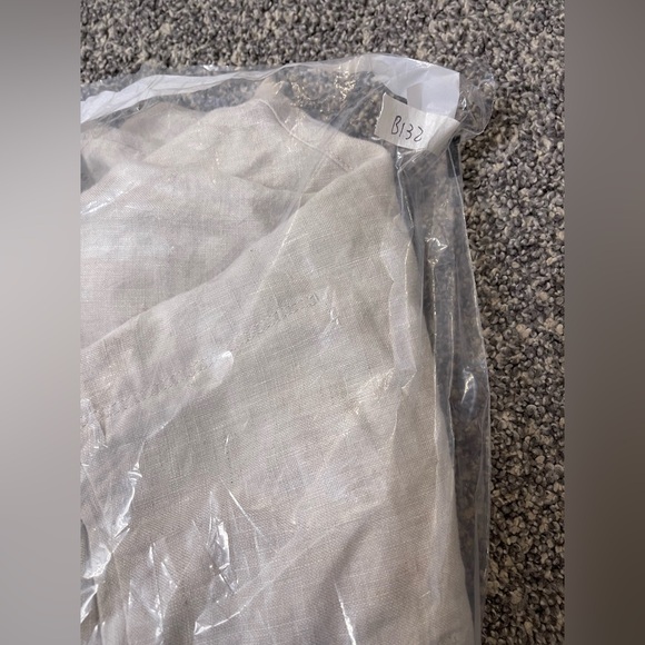 Athleta Women’s Voyager Linen Ankle Pants Elastic Waist Sz 16 Casual Relax Fit - Picture 11 of 11